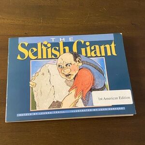 The Selfish Giant 1st American Edition (paperback) Retold by Leanna Traill